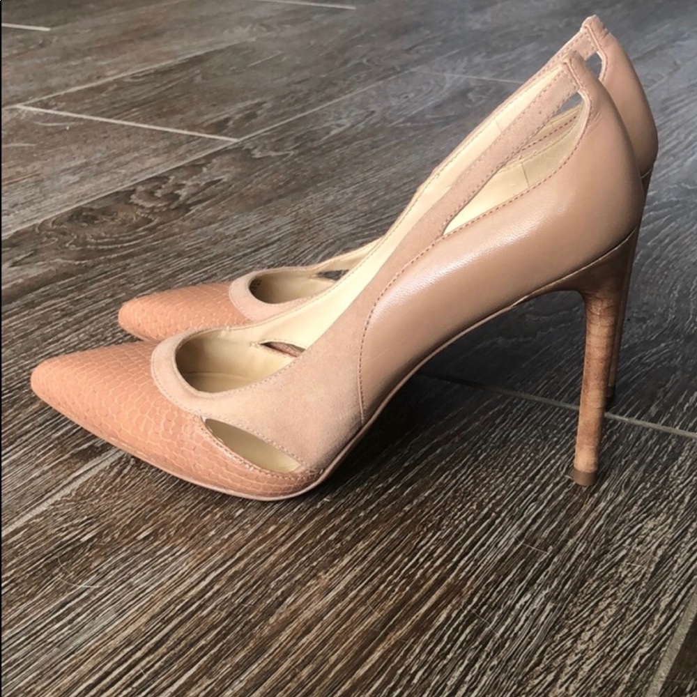 Nine West Nude Pumps/Heels